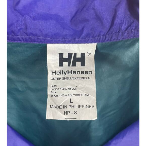 Helly Hansen Mens Large Stratos Packable Golf Jacket Half Zip FLAWS - Picture 9 of 12